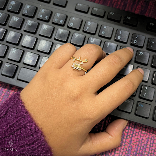 Ethereal Plume Ring