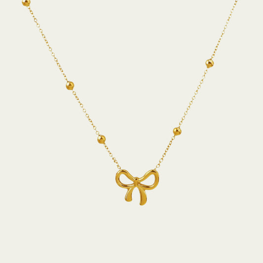 Bow Necklace